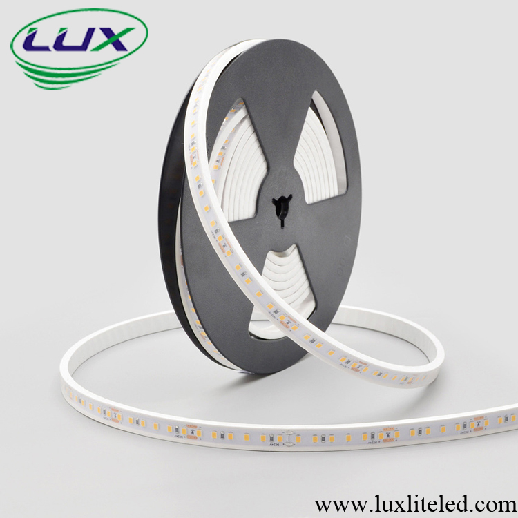 Semi-translucent milky silicone tube waterproof LED strip